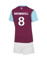 Otroške Nogometnih dresov Burnley Josh Brownhill #8 Domači 2024-25 Kratki rokavi (+ hlače)